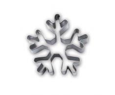 Staedter 175099, Cortador de la Galleta, Forma Copo de Nieve, Acero Inoxidable, 6 cm