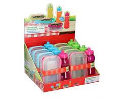 KIT FIAMBRERA Y BOTELLA 0,5L COLORES SURTIDOS