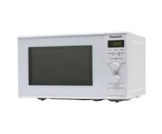 Panasonic NN-J151 - Microondas con Grill (1000 W, 20 L, 4 niveles, Grill Cuarzo 1100 W, Plato Giratorio 255 mm, 9 modos) Blanco