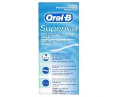 Oral-B - Hilo dental Superfloss (4 unidades x 50 hilos)
