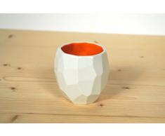 Poligon taza de café espresso - Holandés - Diseño - Cerámica - Inicio - Living - colorido - lúdico - Hecho a mano en los Países Bajos - Regalo - Él – Su - Lorier