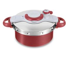 Lagostina 011020010105 - Olla a presión antiadherente 2 en 1 Clipso Minut Duo, 5 l, Ø 24.5 cm