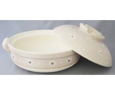 Olla de barro cocido perpetuidad (hierba) No. 7 1-2 gente para pequeños multivariante Shino 19-10486