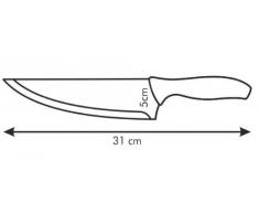 Tescoma 862042 Cuchillo Cocinero, 18 cm, Multicolor
