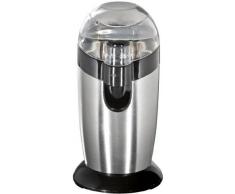 Clatronic KSW 3307 - Molinillo elÃ©ctrico de cafÃ©, especias, semillas o granos, 120 W, capacidad 40 gr, 20 tazas de cafÃ©, cuchillas acero inoxidable, tamaÃ±o compacto, acabado acero inoxidable