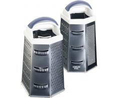 Metaltex Rallador 6 Caras, Acero Inoxidable, Centimeters