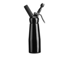Dispensador de crema batida - Fabricante de espuma de batido con sifón para batir de crema batida profesional para deliciosas cremas batidas hechas en casa Salsas Postres y licores infundidos, 500 ml