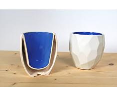 Poligon Taza Termo - café porcelana durable moderna-s vajilla-s originales completas vajil-la termos plato-s accesorios cafe mug cocina