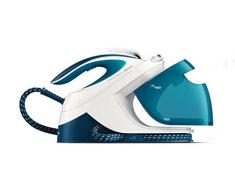 Philips Optimal Temp GC8715/20 - Centro de Planchado de 5.8 bares, Autonomia Ilimitada, Golpe de Vapor 310 g, Suela Steam Glide, Planchado Sin Ajustes de Temperatura, Calentamiento Rápido, Autoapagado