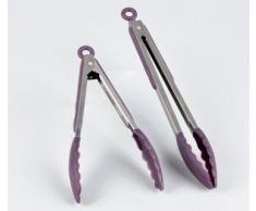 Lifestyle - Pinzas multiuso inox-silicona - 23 cm