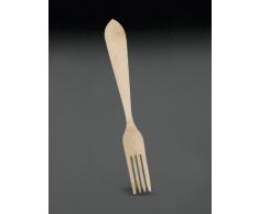 Metaltex 738012 - Tenedor para Servir de Madera, 30 centÃ­metros