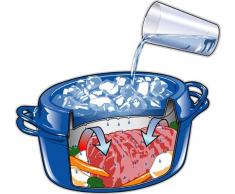 LE CREUSET Cacerola Doufeu de Hierro Fundido, Ovalada, Ã 32 cm, Apto para Todas Las Fuentes de Calor, Incl. inducciÃ³n, Negro Mate