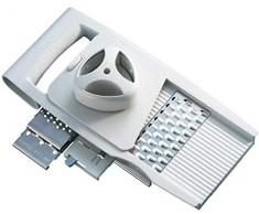 Leifheit ComfortLine - Rallador Multiusos de plástico, Color Blanco