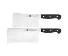 Zwilling Gourmet - Juego de 2 cuchillos con cuchillo de picar y cuchillo chino