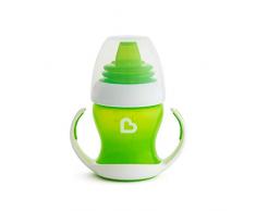 Munchkin - Vaso de Transición con Boquilla Blanda, 4oz / 118 ml, Verde