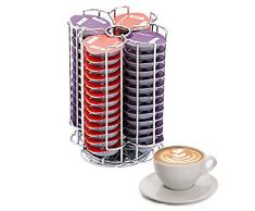 Home Treats Tassimo T-Disc Soporte para cápsula de café Soporte giratorio (Soporte de 56 cápsulas)