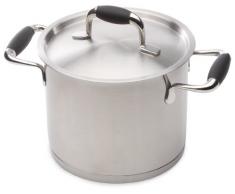 Lacor Premium 94116 - Olla con tapa, 16 cm, inoxidable 18/10