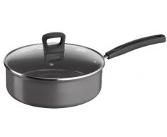 Tefal C9354602 - Sartén honda de cerámica con tapa para inducción (24 cm)