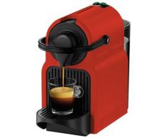 Krups XN1005 Nespresso Inissia - Cafetera monodosis de cápsulas Nespresso, 19 bares, apagado automático, Color Rojo