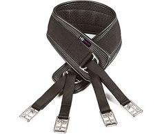 HY-H HyComfort Humane Waflera con cincha para Hombre, Color Negro