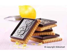 Silkomart 22.161.77.0165 - Molde de galletas de chocolate Silikomart Muñeco de nieve