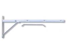 39210 - Barra tendedero pared reforzada blanco