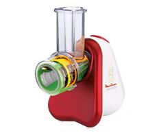 Moulinex DJ7535 PICADORA DJ753510 Express 150W 3 FUNCIONE, 150 W, Acero Inoxidable, plástico, Rojo, blanco