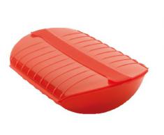 LÃ©kuÃ© - Estuche de vapor con bandeja, 3-4 personas, color rojo
