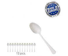 Oryx 5155014 Cuchara Café y Postre Murano 140 mm.Caja 12 unidades
