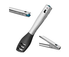 WMF Pinzas de servir de 25,2 cm, colección Hello FUNctionals, cromargán, acero inoxidable y plástico, apto para lavavajillas