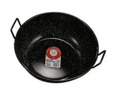 Garcima 5020004 Sartén Doble Honda Con Asas Esmaltada 20 cm