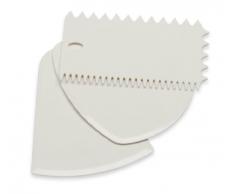 Kaiser 769509 Patisserie - Juego de espátulas de repostería, plástico (3 piezas)