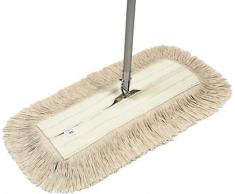 Iberlim mopa algodón crudo con mango y bastidor de aluminio