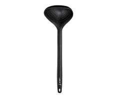 Lurch - Cucharón de Cocina (Silicona), Color Negro