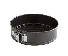 Quid - Molde de horno desmontable, Circulo, Sweet Grey, 22 cm