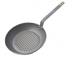 DE BUYER 5613.26 Mineral B Element - Sartén con Grill (diámetro:26 cm)