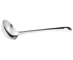 Fackelmann Lara Sopa Cucharón, Acero Inoxidable, Color Plateado