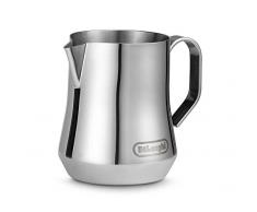DeLonghi DLSC060 ECO 311.W / BK / R / B - Jarra para leche (acero inoxidable 18/8, 350 ml)