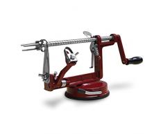 Baumalu 450009 pelador de manzanas metal, rojo vino