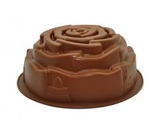 Silicone Gold Rosa Molde, Silicona, Marron, 24x24x10 cm