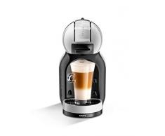 Krups Mini Me KP123B - Cafetera (Independiente, Máquina espresso, 0,8 L, Cápsula de café, 1500 W, Negro, Plata)