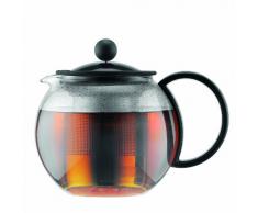 Bodum French Press System Assam 0.5 L Tetera de Ã©mbolo, Vidrio, Acero, Negro, Centimeters