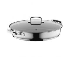 WMF Profi Plus - Sartén con tapa, cromargan 18/10 acero inoxidable 26 cm (Diseñado y fabricado en Alemania)