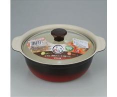 Frase fija Paz Waminozo para IH estilo olla de barro roce 21cm plato Brown WR-6458 (Jap?n importaci?n / El paquete y el manual est?n escritos en japon?s)