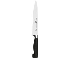 Zwilling Four Star - Cuchillo filetear con Hoja forjada de una única Pieza Sigmaforge, Hoja endurecida al frÃo Friodur, 200 milÃmetros, Acero Inoxidable