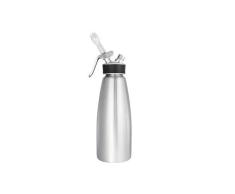 iSi 1630 01 sifón de nata 0,5 L - Sifones para nata (0,5 L, Acero inoxidable, Acero inoxidable)