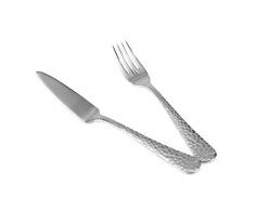 Solex Lena - Cubertería para pescado (24 piezas) Para 12 comensales, acero inoxidable