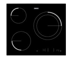 Zanussi ZEV6331BBA - Placa Vitrocerámica Zev6331Bba Con 3 Zonas De Cocción