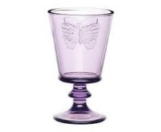 Kitchen Craft Lane copa de vino de mariposa, 220 ml, Multi-color