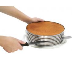 Zenker 7704 - Juego de Utensilios para Cortar Tartas (Molde y Cuchillo)